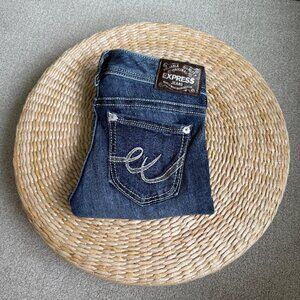 Great condition! Express Stella Low Rise Bootcut Jeans
